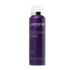 Spīdumu piešķiroša matu laka La Biosthetique Glossing Spray, 150 ml cena un informācija | Matu veidošanas līdzekļi | 220.lv