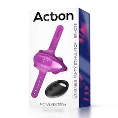 No. Seventeen Panty Stimulator Remote Control Magnetic USB Purple цена и информация | Action Сантехника, ремонт, вентиляция | 220.lv