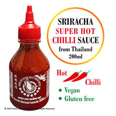 Srirača Super asā Čilli mērce, SRIRACHA SUPER HOT Chilli sauce, Flying Goose Brand, 200ml. cena un informācija | Mērces | 220.lv