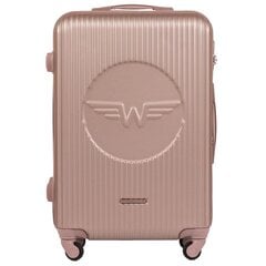 Neliels koferis Wings SWL izmērs S gaiši rozā (rose gold) cena un informācija | Koferi, ceļojumu somas | 220.lv