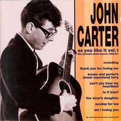 CD - John Carter - As You Like It Vol. 1 (The Denmark Street Demo's, 1963-67) цена и информация | Виниловые пластинки, CD, DVD | 220.lv