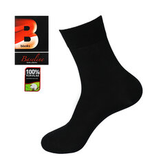 Мужские классические носки Bisoks 12336 черные цена и информация | Мужские носки | 220.lv