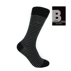 Мужские классические носки Bisoks 12326 черные цена и информация | Мужские носки | 220.lv