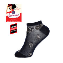 Женские короткие носки Favorite 22109 синие цена и информация | Женские носки | 220.lv