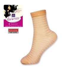 Женские классические носки Favorite 22047 пудровые цена и информация | Женские носки | 220.lv