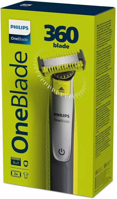 Philips OneBlade 360 QP2830/20 cena un informācija | Bārdas skuvekļi | 220.lv