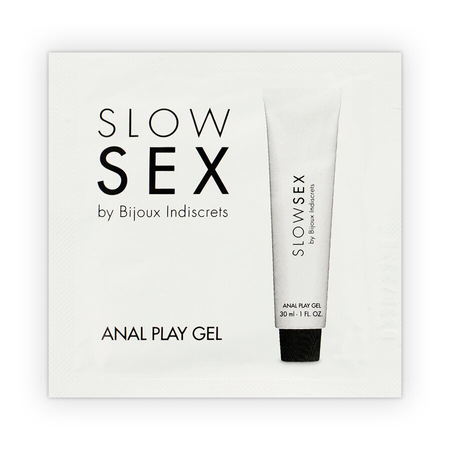 BIJOUX SLOW SEX ANAL PLAY GEL SINGLE DOSE цена | virs18.220.lv