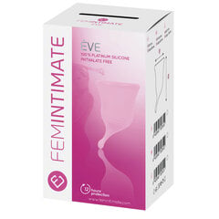Menstruālā krūzīte Eve, silikona, rozā, S cena un informācija | Tamponi, higiēniskās paketes, ieliktnīši | 220.lv