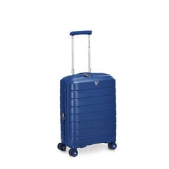 Koferis-rokas-bagāžas-Butterfly-zils cena un informācija | Koferi, ceļojumu somas | 220.lv