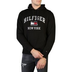 Мужская толстовка Tommy Hilfiger TJM LINEAR LOGO HOODIE, черная DM0DM12942 BDS 44772 цена и информация | Мужские толстовки | 220.lv