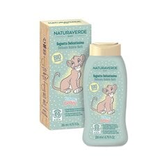 NATURAVERDE Baby Disney гель для душа с пеной для ванн для детей 200мл цена и информация | Масла, гели для душа | 220.lv