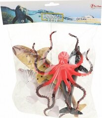 Jūras dzīvnieku figūriņu komplekts ToiToys, 5 gab. cena un informācija | Rotaļlietas zēniem | 220.lv