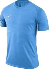 T-krekls Nike Jersey, zils cena un informācija | Futbola formas un citas preces | 220.lv