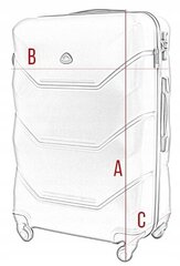 Koferu komplekts 85L цена и информация | Чемоданы, дорожные сумки | 220.lv