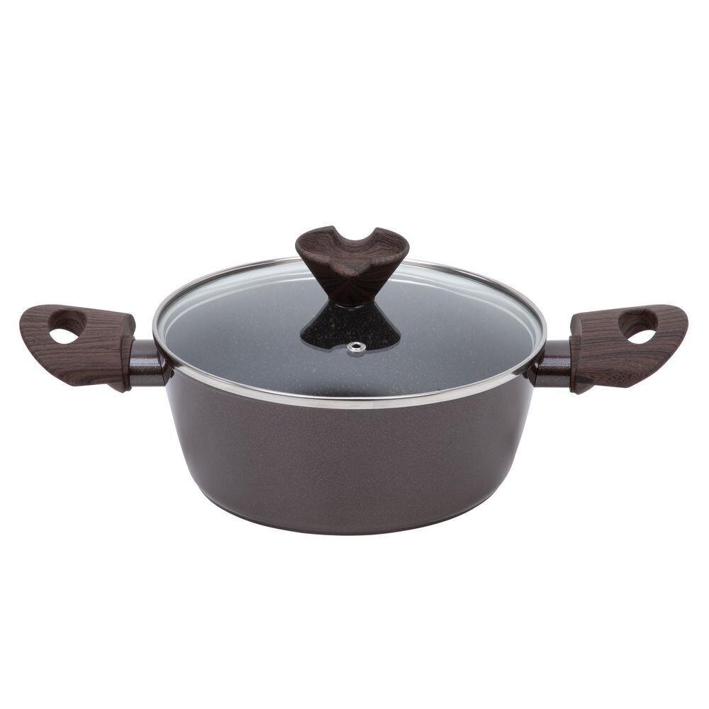 Katls ar stikla vāku CASSEROLE D20CM 2L/93018 RESTO cena un informācija | Katli, tvaika katli | 220.lv