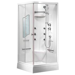 Hidromasāžas dušas kabīne Van Marcke Rinka, 90x90 cm cena un informācija | Hidromasāžas dušas kabīnes | 220.lv