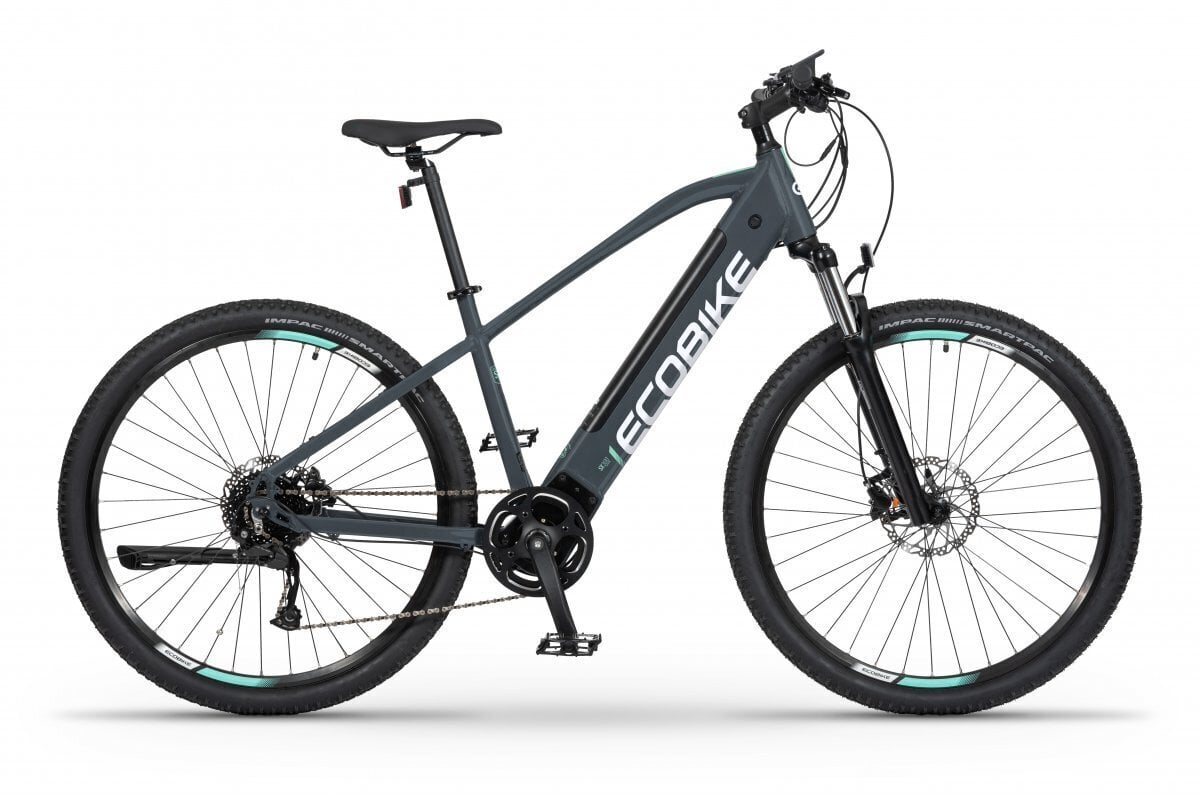 Elektriskais velosipēds Ecobike SX300 14 Ah, pelēks cena un informācija | Elektrovelosipēdi | 220.lv