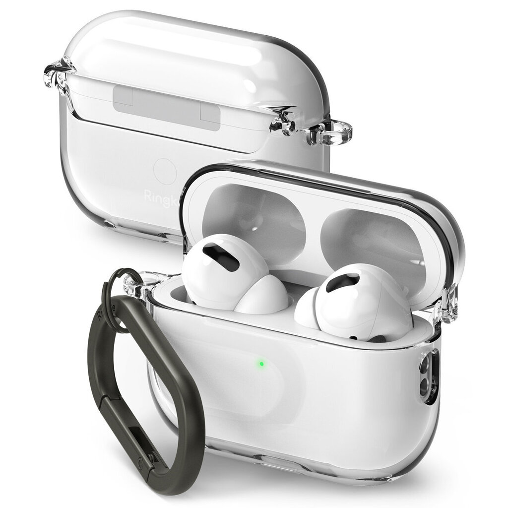 Ringke Hinge Clear piemērots AirPods Pro 2 cena un informācija | Austiņas | 220.lv