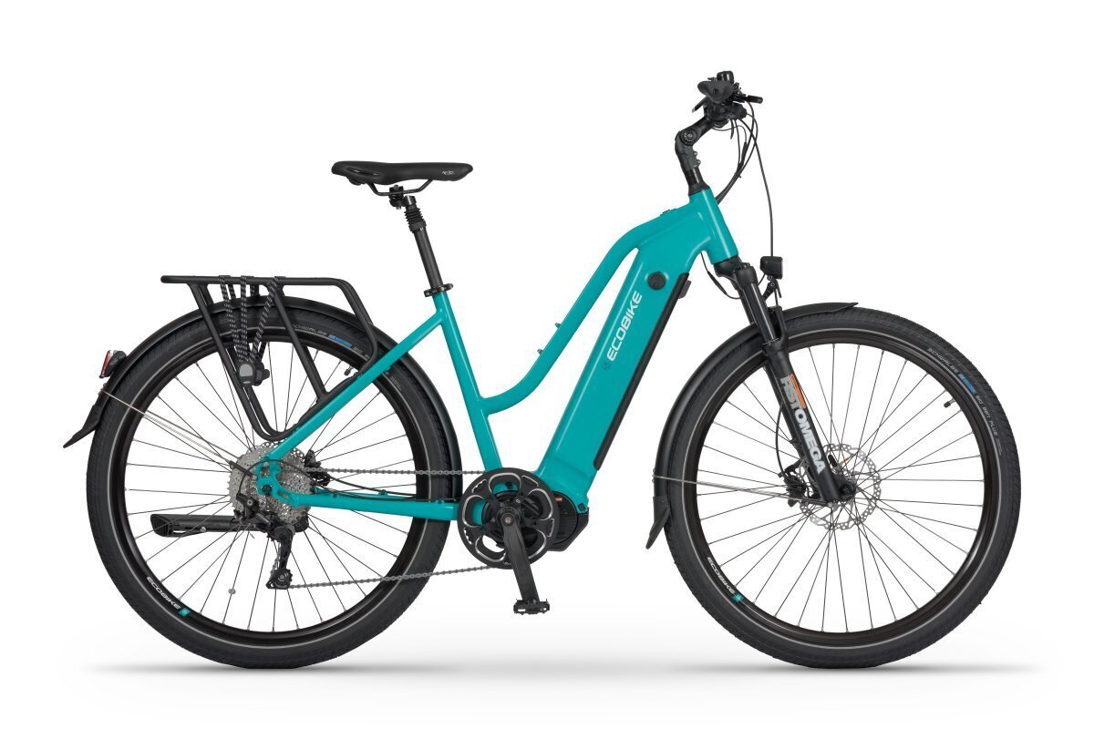 Elektriskais velosipēds Ecobike LX 500 17,5 Ah LG, zils cena un informācija | Elektrovelosipēdi | 220.lv