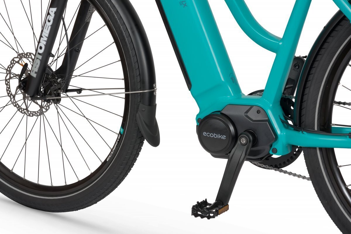 Elektriskais velosipēds Ecobike LX 500 14,5 Ah Greenway, zils cena un informācija | Elektrovelosipēdi | 220.lv