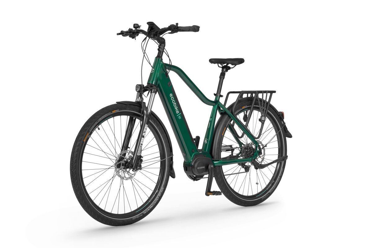 Elektriskais velosipēds Ecobike MX 300 14 Ah LG, zaļš cena un informācija | Elektrovelosipēdi | 220.lv