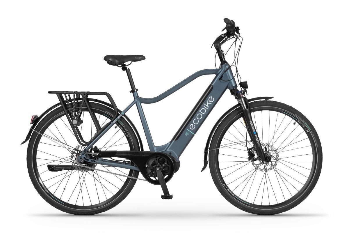 Elektriskais velosipēds Ecobike MX 23" 11,6 Ah Greenway, zils cena un informācija | Elektrovelosipēdi | 220.lv