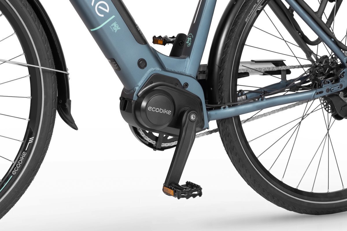 Elektriskais velosipēds Ecobike MX 20" 14 Ah ah LG, zils cena un informācija | Elektrovelosipēdi | 220.lv