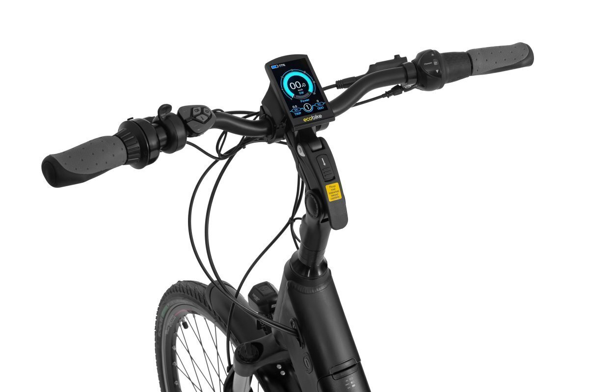 Elektriskais velosipēds Ecobike LX 21" 14 Ah ah LG, melns cena un informācija | Elektrovelosipēdi | 220.lv