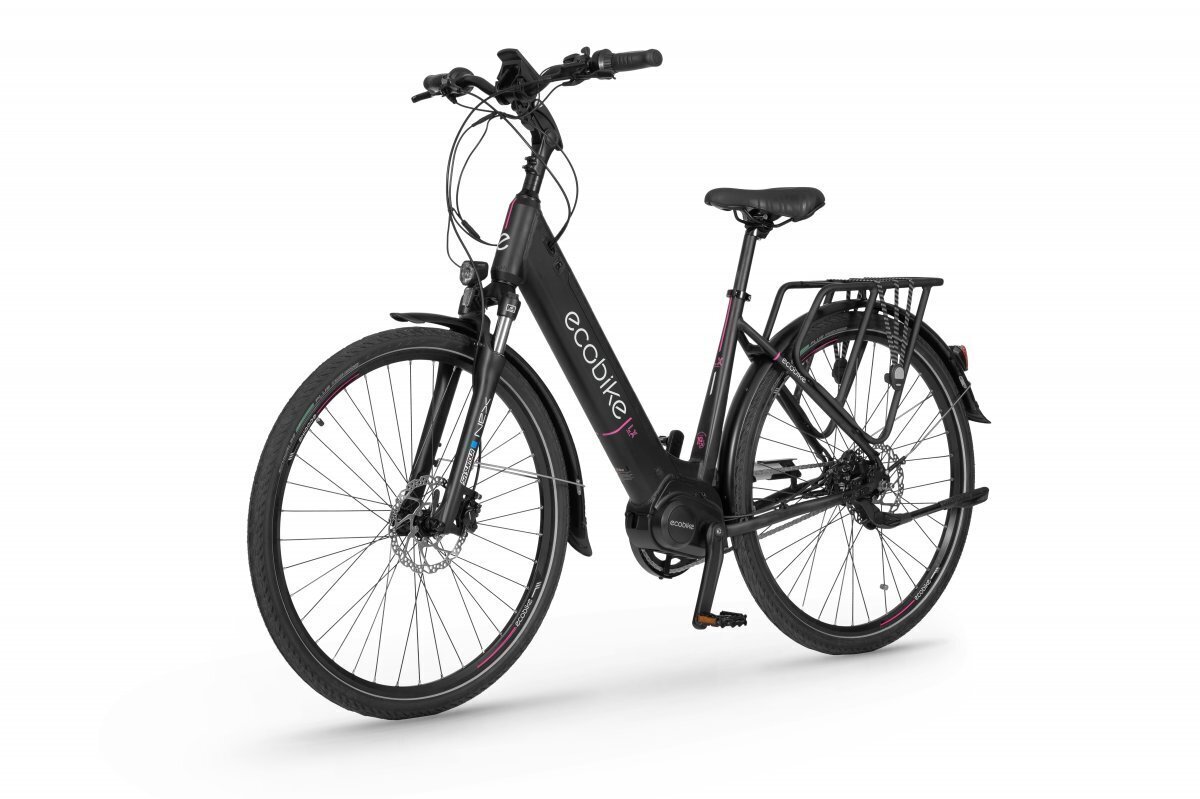 Elektriskais velosipēds Ecobike LX 19" 14 Ah ah LG, melns цена и информация | Elektrovelosipēdi | 220.lv