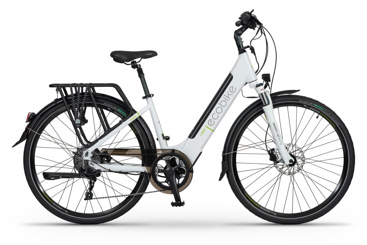 Elektriskais velosipēds Ecobike X-Cross 17,5 Ah LG, balts цена и информация | Elektrovelosipēdi | 220.lv