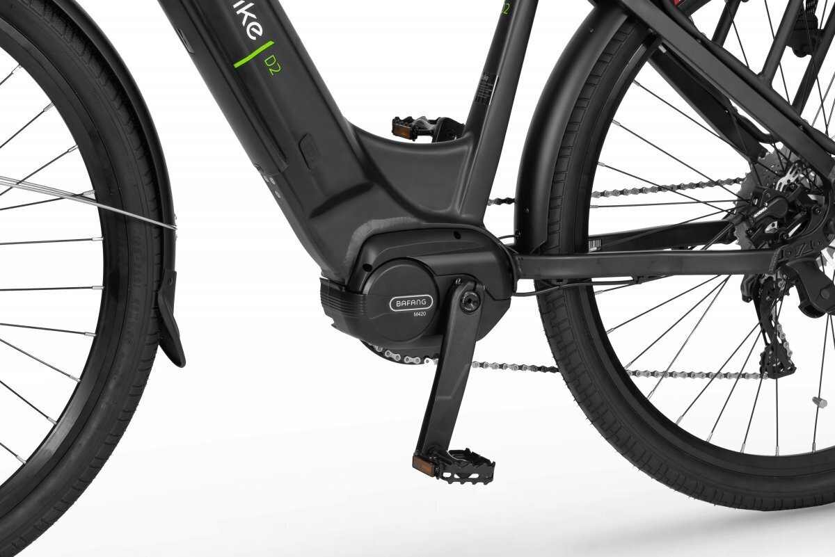 Elektriskais velosipēds Ecobike D2 City 14 Ah, melns cena un informācija | Elektrovelosipēdi | 220.lv