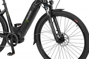 Электрический велосипед Ecobike D2 City 14 Aч, черный цвет цена и информация | Электровелосипеды | 220.lv