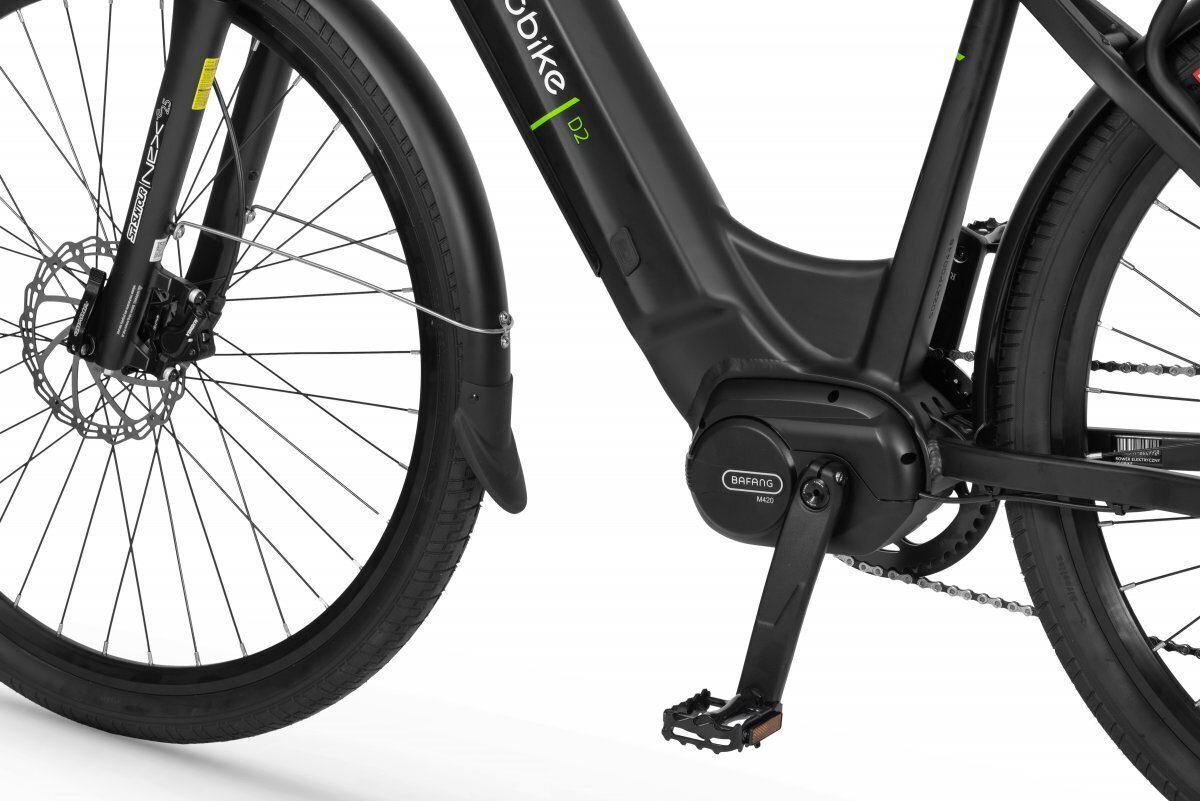 Elektriskais velosipēds Ecobike D2 City 14 Ah, melns cena un informācija | Elektrovelosipēdi | 220.lv