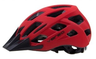 Шлем велосипедный, детский 55-58 см (M), цвет: красный матовый, Verso HM-BI409-1 (0801624) 9712 цена и информация | Шлемы | 220.lv