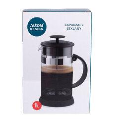 Пресс-фильтр для кофе/чая 1000 мл цена и информация | Стаканы, фужеры, кувшины | 220.lv