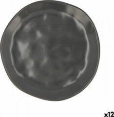 Блюдо для десертов Bidasoa Cosmos Керамика Чёрный (20 cm) (12 штук) цена и информация | Посуда, тарелки, обеденные сервизы | 220.lv