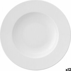 Ariane Dziļais šķīvis Ariane Prime Keramika Balts (23 cm) (12 gb.) cena un informācija | Trauki, šķīvji, pusdienu servīzes | 220.lv