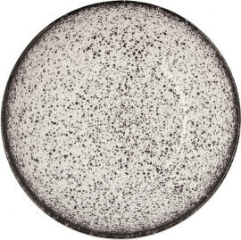Ariane Dziļais šķīvis Ariane Rock Keramika Melns (Ø 21 cm) (6 gb.) cena un informācija | Trauki, šķīvji, pusdienu servīzes | 220.lv