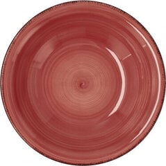 Глубокое блюдо Quid Vita Керамика Красный (ø 21,5 cm) (12 штук) цена и информация | Посуда, тарелки, обеденные сервизы | 220.lv