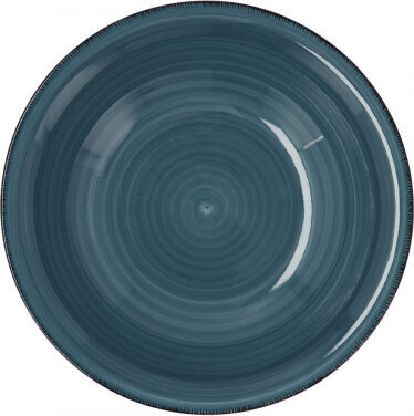 Quid Dziļais šķīvis Quid Vita Keramika Zils (ø 21,5 cm) (12 gb.) cena un informācija | Trauki, šķīvji, pusdienu servīzes | 220.lv