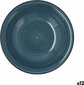 Quid Dziļais šķīvis Quid Vita Keramika Zils (ø 21,5 cm) (12 gb.) cena un informācija | Trauki, šķīvji, pusdienu servīzes | 220.lv