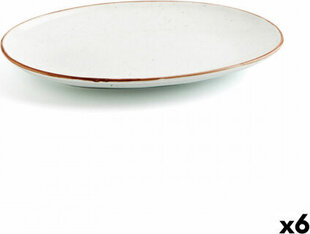 Поднос Ariane Terra Овальный Керамика Бежевый (Ø 32 cm) (6 штук) цена и информация | Посуда, тарелки, обеденные сервизы | 220.lv