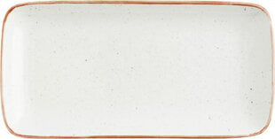 Ariane Pasniegšanas Plate Ariane Terra Taisnstūra Keramika Bēšs (28 x 14 cm) (6 gb.) cena un informācija | Trauki, šķīvji, pusdienu servīzes | 220.lv