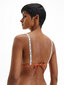 Bikini augšdaļa CALVIN KLEIN Triangle Rp Orange 545658696 cena un informācija | Peldkostīmi | 220.lv