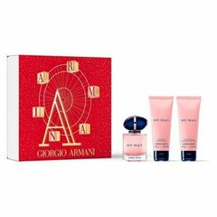 Komplekts sievietēm Giorgio Armani My Way: EDP, 50 ml + dušas želeja, 75 ml + ķermeņa losjons, 75 ml цена и информация | Женские духи | 220.lv