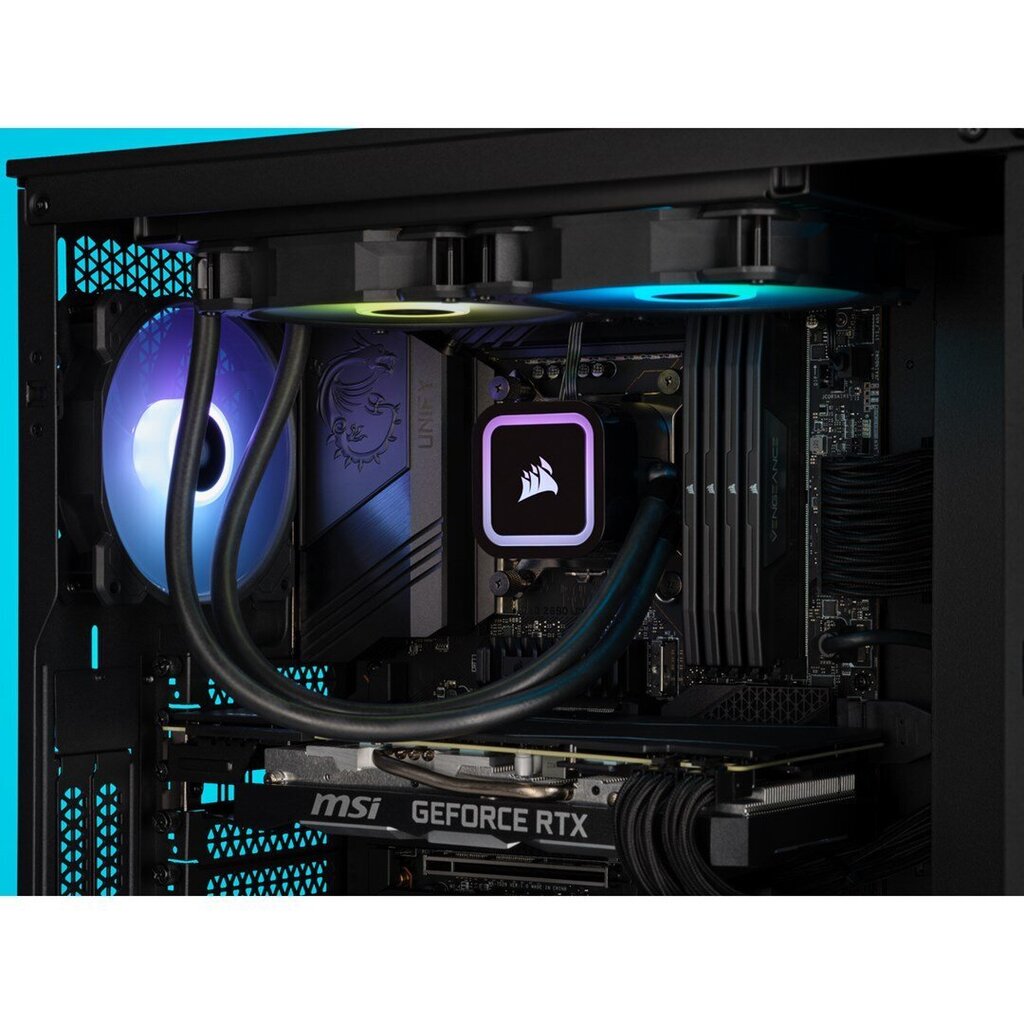 Corsair H100x RGB Elite cena un informācija | Ūdens dzesēšana - komplekti | 220.lv