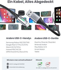 Iniu USB-C - USB-A cena un informācija | Savienotājkabeļi | 220.lv