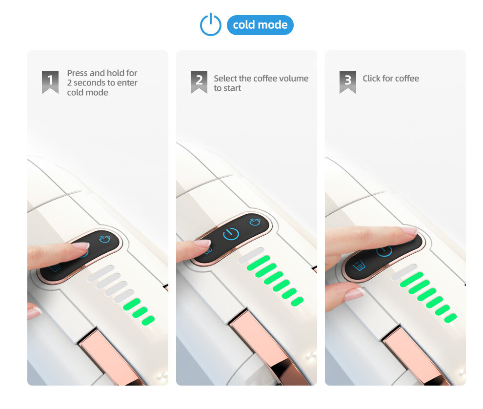 Hibrew 5-in-1 H2B cena un informācija | Kafijas automāti | 220.lv