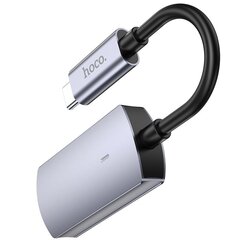 Адаптер Hoco UA20 Presage Type-C to HDMI серый цена и информация | Адаптеры и USB разветвители | 220.lv