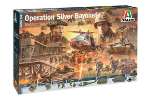 Operation Silver Bayonet - Vietnam War 1965 1:72 ITALERI 6184 цена и информация | Коллекционные модели автомобилей | 220.lv